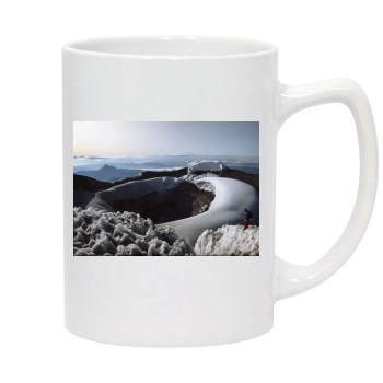 Volcanoes 14oz White Statesman Mug