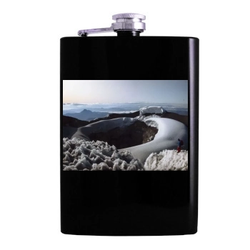 Volcanoes Hip Flask