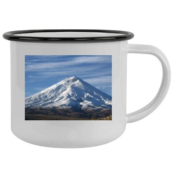 Volcanoes Camping Mug