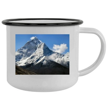 Volcanoes Camping Mug