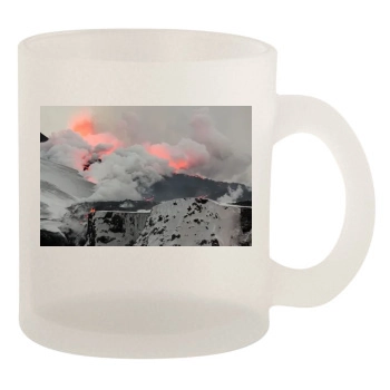 Volcanoes 10oz Frosted Mug