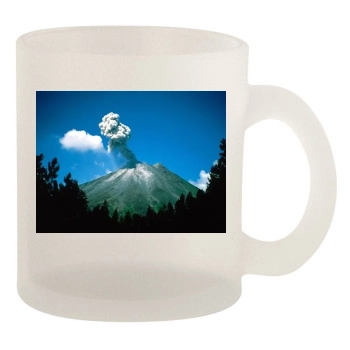 Volcanoes 10oz Frosted Mug