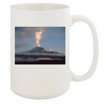 Volcanoes 15oz White Mug