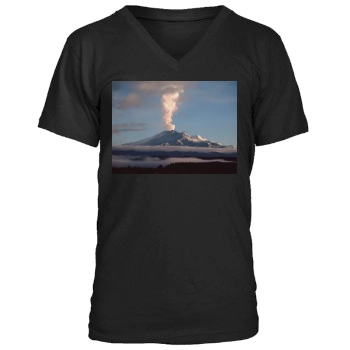 Volcanoes Men's V-Neck T-Shirt