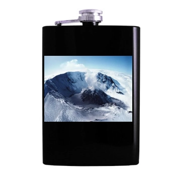 Volcanoes Hip Flask