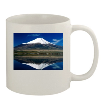 Volcanoes 11oz White Mug