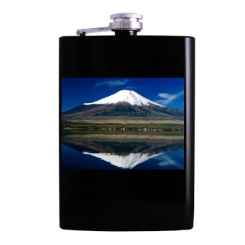 Volcanoes Hip Flask