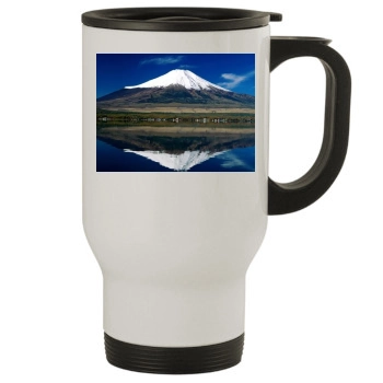 Volcanoes Stainless Steel Travel Mug