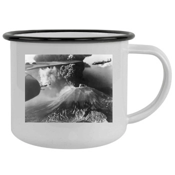 Volcanoes Camping Mug