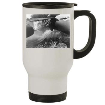 Volcanoes Stainless Steel Travel Mug