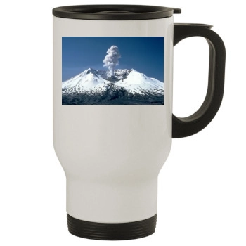 Volcanoes Stainless Steel Travel Mug