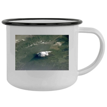 Volcanoes Camping Mug