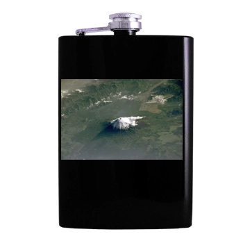 Volcanoes Hip Flask