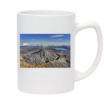 Volcanoes 14oz White Statesman Mug