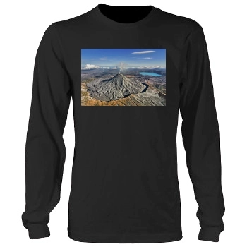 Volcanoes Men's Heavy Long Sleeve TShirt