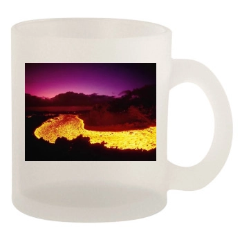 Volcanoes 10oz Frosted Mug