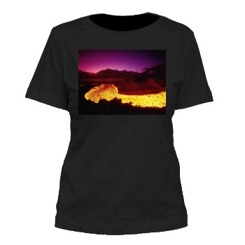 Volcanoes Women's Cut T-Shirt