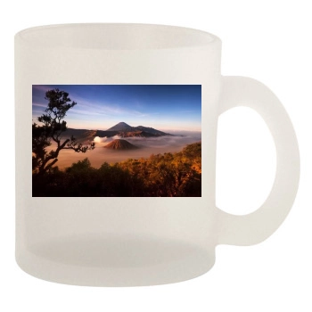 Volcanoes 10oz Frosted Mug