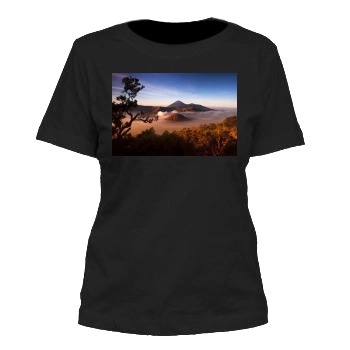 Volcanoes Women's Cut T-Shirt