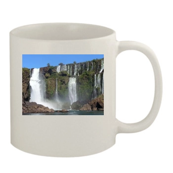 Waterfalls 11oz White Mug