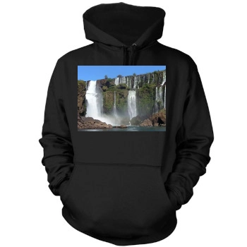 Waterfalls Mens Pullover Hoodie Sweatshirt