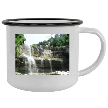 Waterfalls Camping Mug