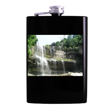 Waterfalls Hip Flask