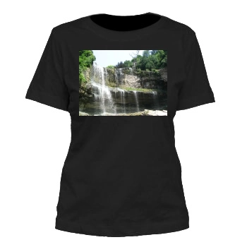 Waterfalls Women's Cut T-Shirt