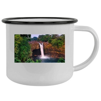 Waterfalls Camping Mug