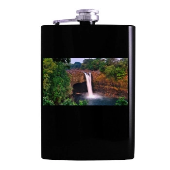 Waterfalls Hip Flask