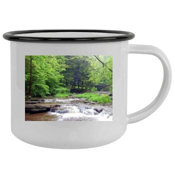 Waterfalls Camping Mug