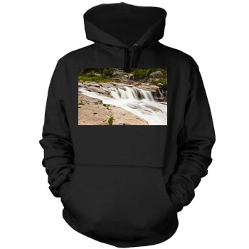 Waterfalls Mens Pullover Hoodie Sweatshirt