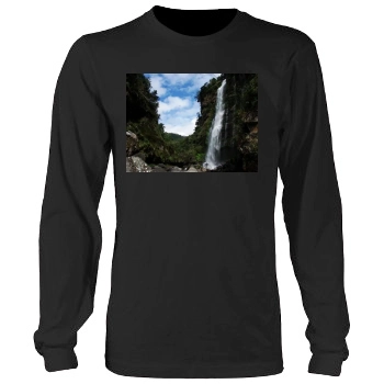 Waterfalls Men's Heavy Long Sleeve TShirt