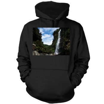 Waterfalls Mens Pullover Hoodie Sweatshirt