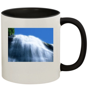 Waterfalls 11oz Colored Inner & Handle Mug