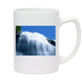 Waterfalls 14oz White Statesman Mug