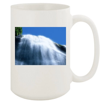 Waterfalls 15oz White Mug