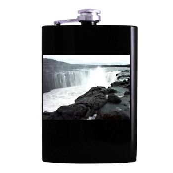 Waterfalls Hip Flask