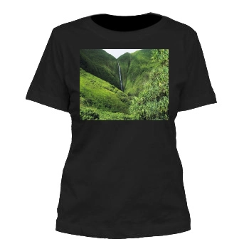 Waterfalls Women's Cut T-Shirt