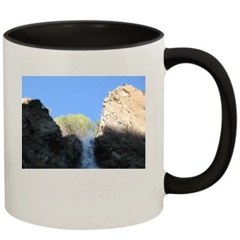 Waterfalls 11oz Colored Inner & Handle Mug