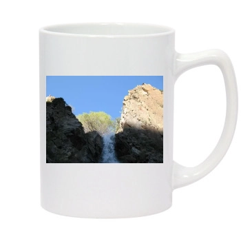 Waterfalls 14oz White Statesman Mug