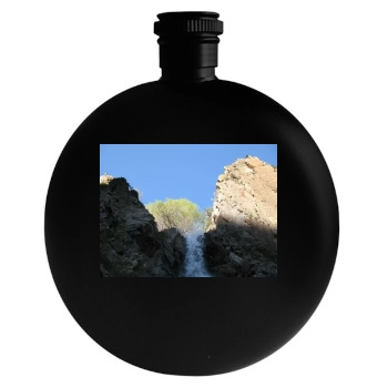 Waterfalls Round Flask