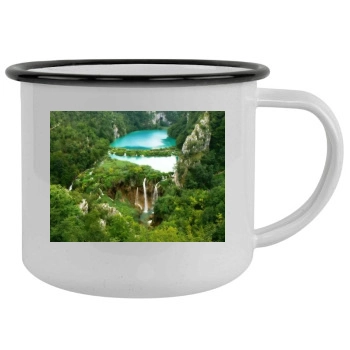 Waterfalls Camping Mug