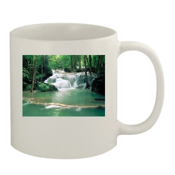 Waterfalls 11oz White Mug