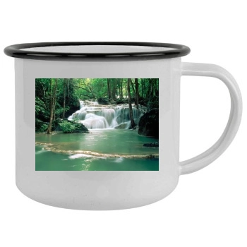 Waterfalls Camping Mug