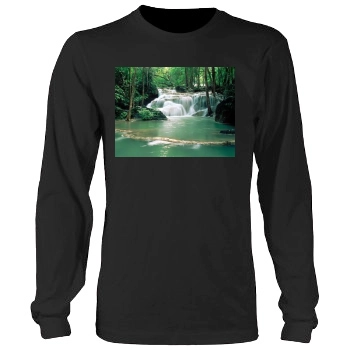 Waterfalls Men's Heavy Long Sleeve TShirt