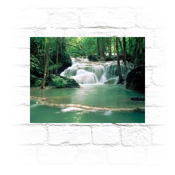 Waterfalls Metal Wall Art