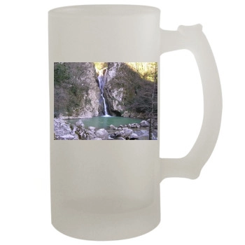 Waterfalls 16oz Frosted Beer Stein