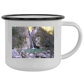 Waterfalls Camping Mug