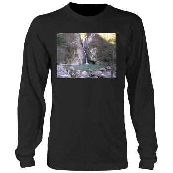 Waterfalls Men's Heavy Long Sleeve TShirt